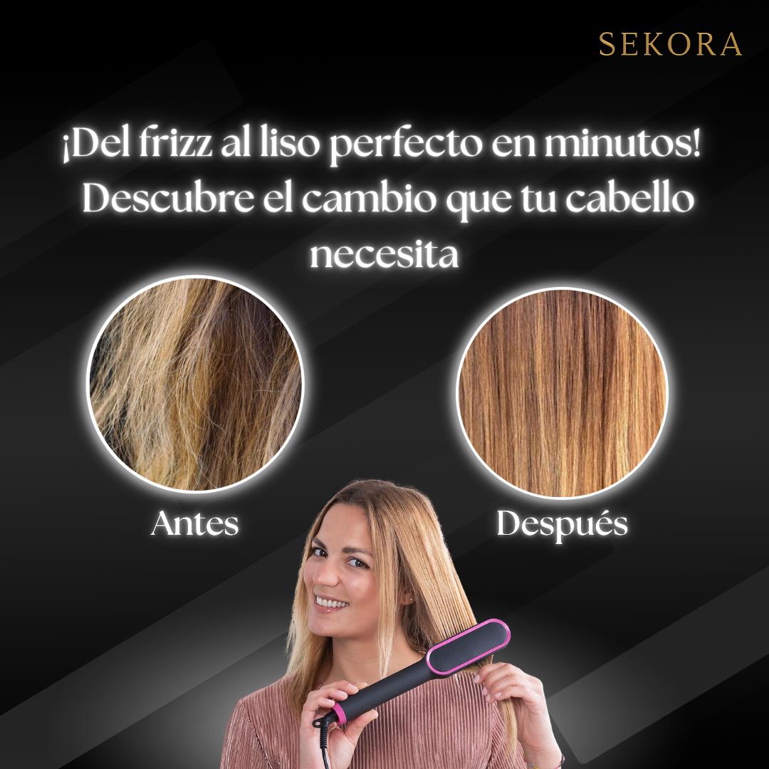 Lisse Brush – ¡Dile adiós al frizz en 5 minutos!