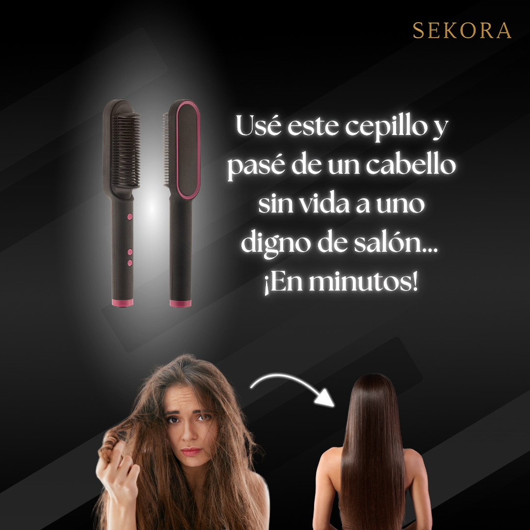 Lisse Brush – ¡Dile adiós al frizz en 5 minutos!