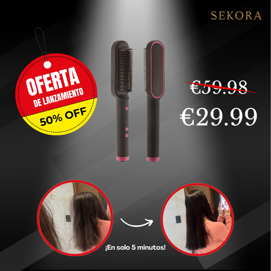 Lisse Brush – ¡Dile adiós al frizz en 5 minutos!
